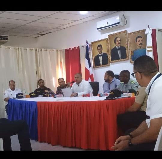 Encuentro de La Mesa Local de Seguridad Ciudadana y Genero con Los Municipes de San Rafael del Yuma.