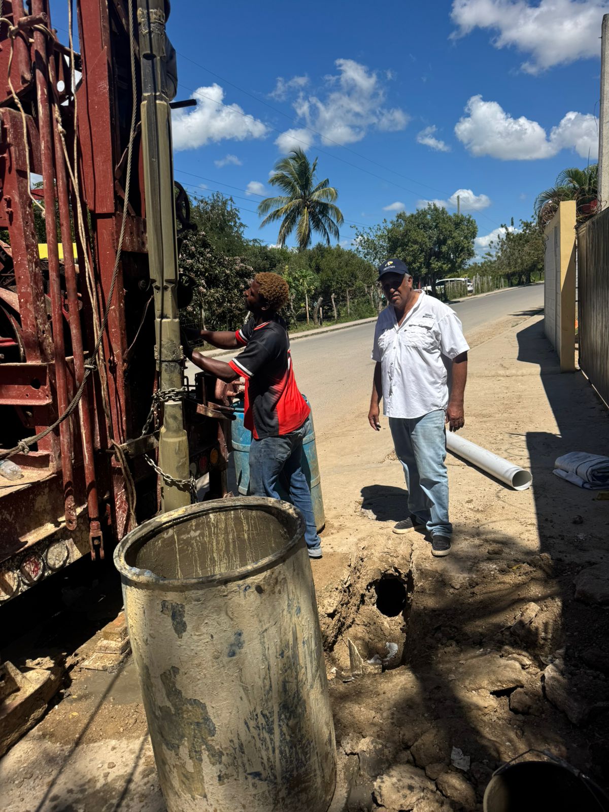 El Ayuntamiento Municipal de San Rafael del Yuma realizó la construcción de un filtrante en Benerito